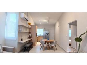 Covered garden terrace area in Soleil Playa de Sol San Carlos Panama