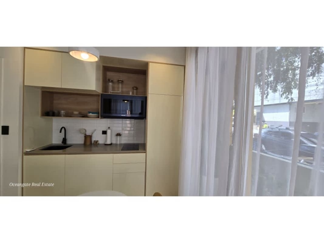 Rooftop pool at Nook Residences Bella Vista with skyline view Panama City