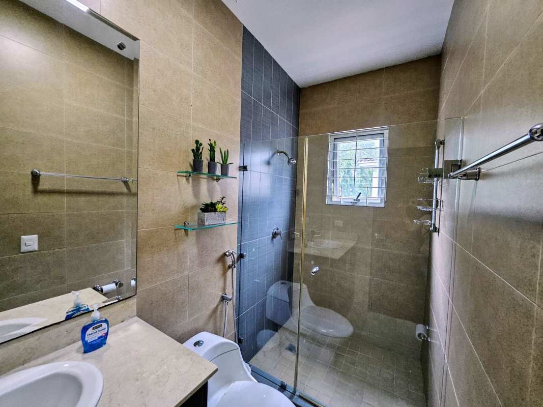 Gourmet kitchen remodel with island and stainless steel appliances Dorado Village Condado del Rey Panama City