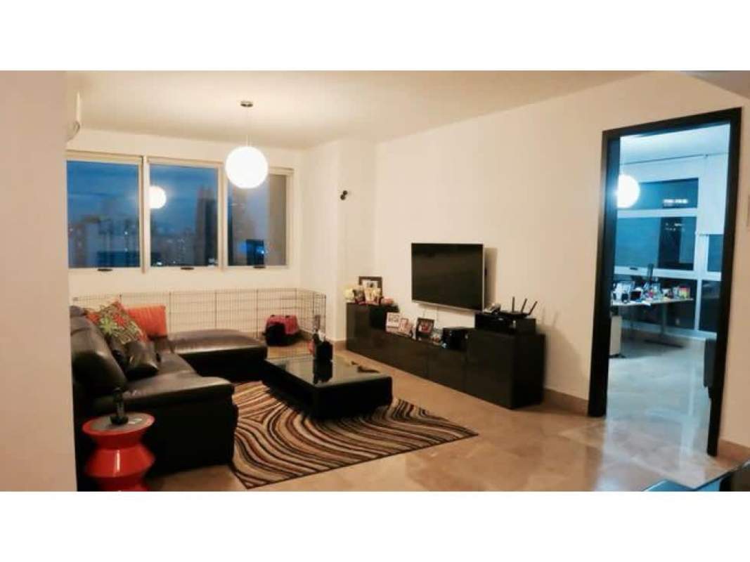 Luxury master bedroom with ocean views at PH Q Tower in Punta Pacifica Panama