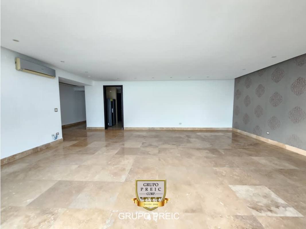 Fully equipped kitchen in luxury rental apartment PH Q Tower with granite countertops