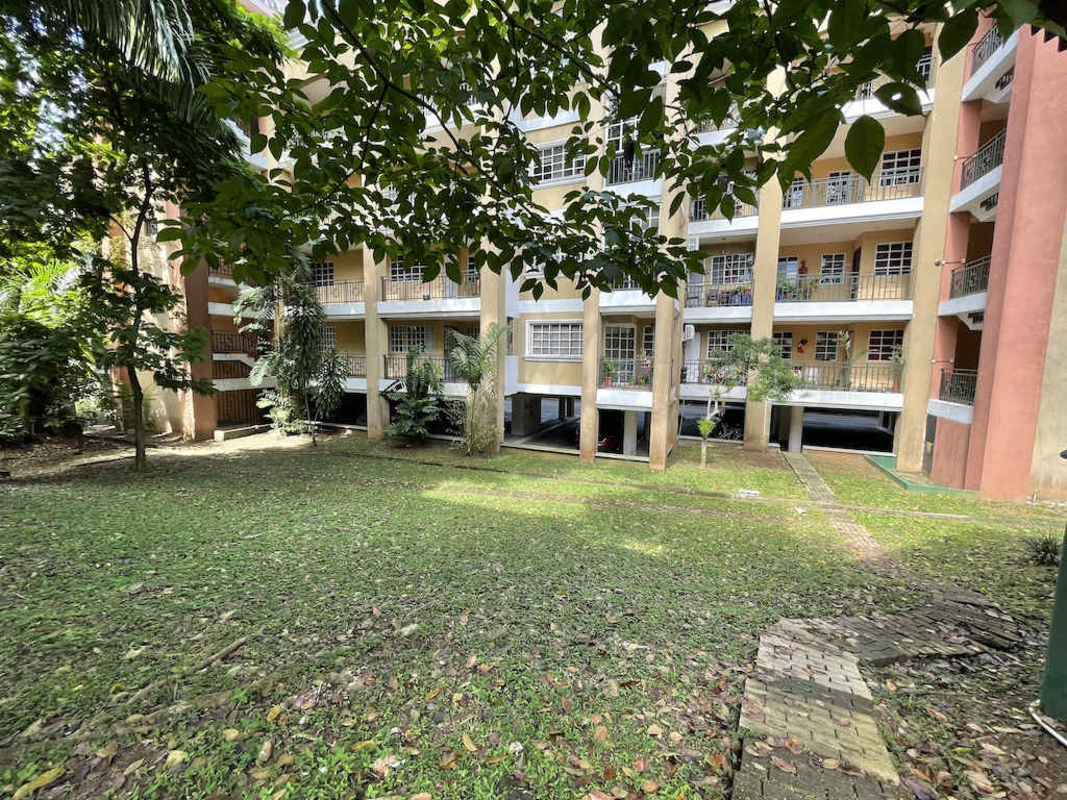 Bedroom with closet and split AC in Albrook Park furnished apartment in Panama City