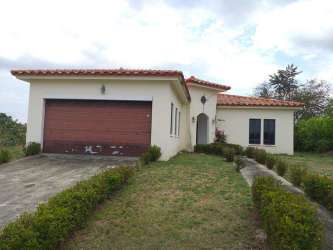 Mediterranean beach house with two-car garage and garden at Hacienda Pacifica San Carlos Panama