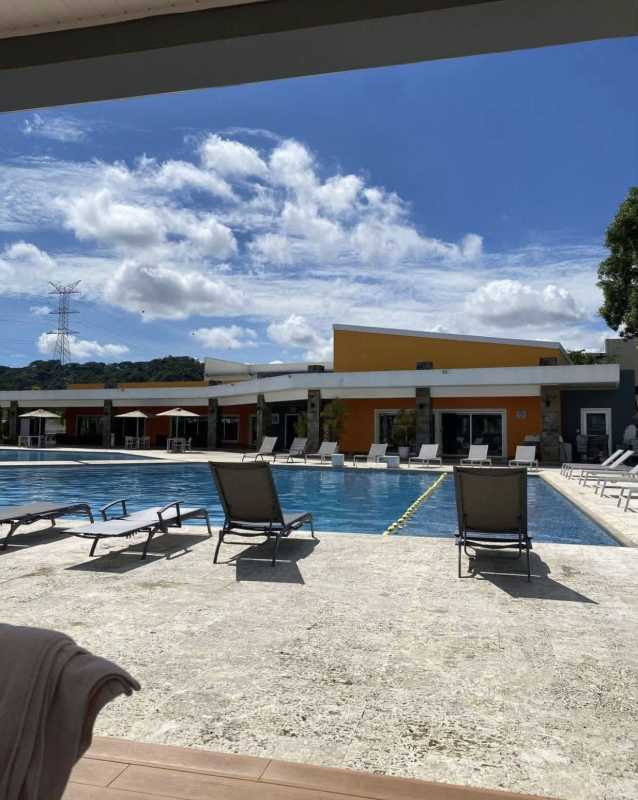 Modern two-story corner townhouse with carport in PH Augusta Brisas del Golf Panama City