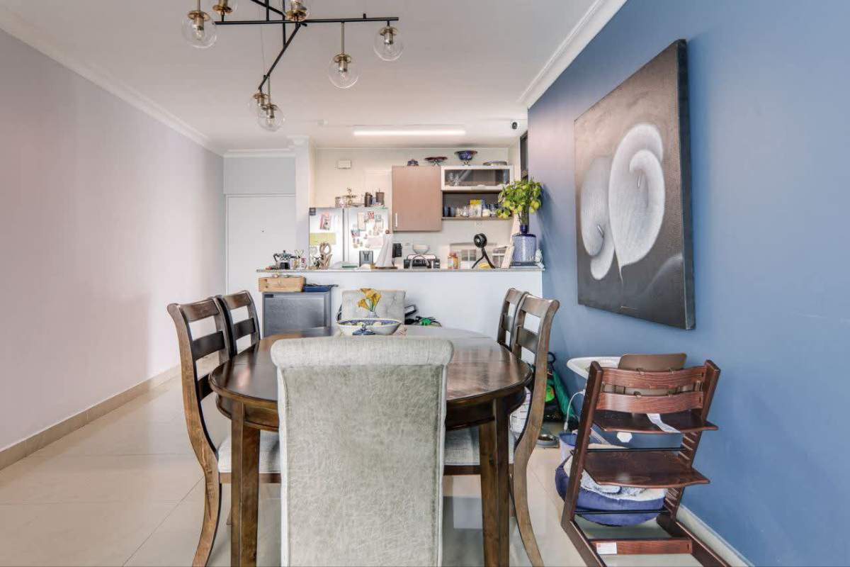 Modern kitchen with marble countertops and stainless appliances PH Pacific Sun Panama