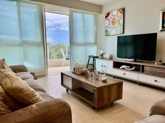 Cozy bedroom opening to balcony ocean view PH Coronado Bay Nueva Gorgona Panama