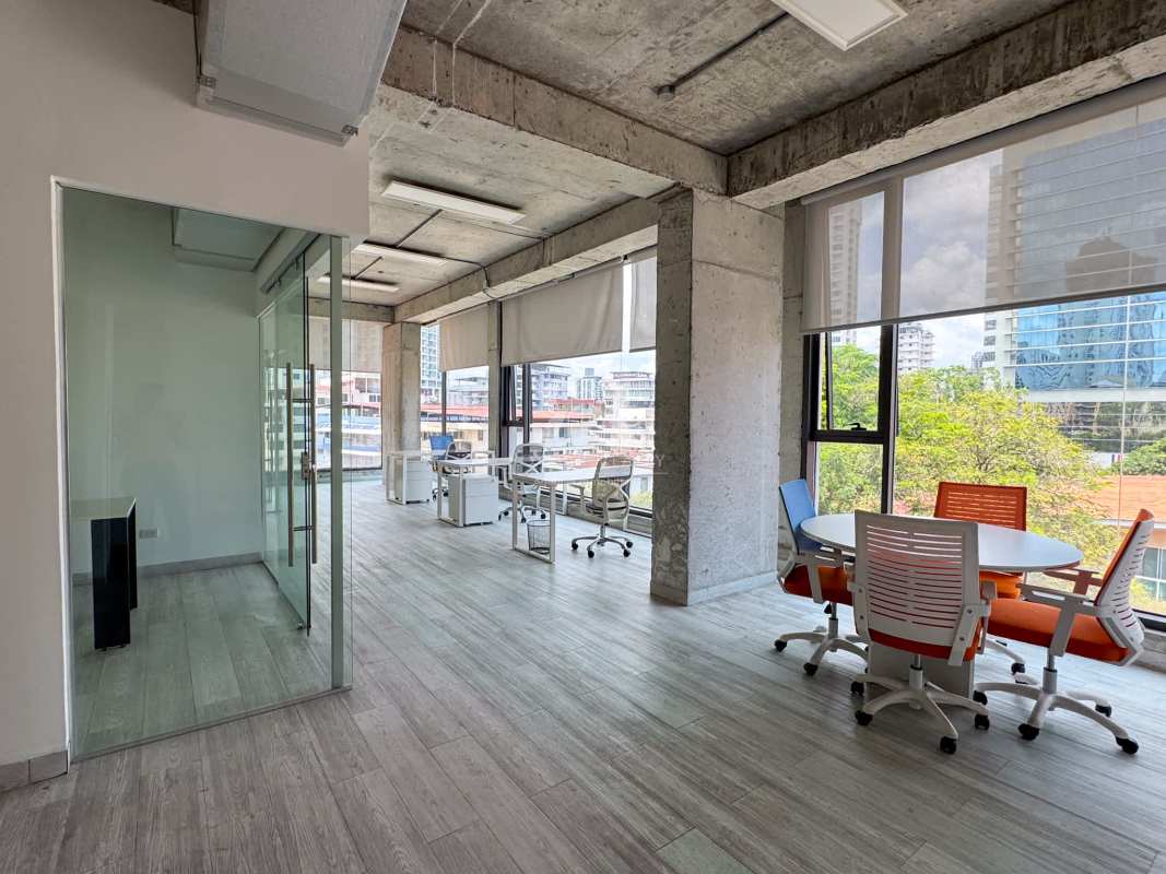 Modern furnished office space with city view in PH Ventura Tower El Cangrejo Panama