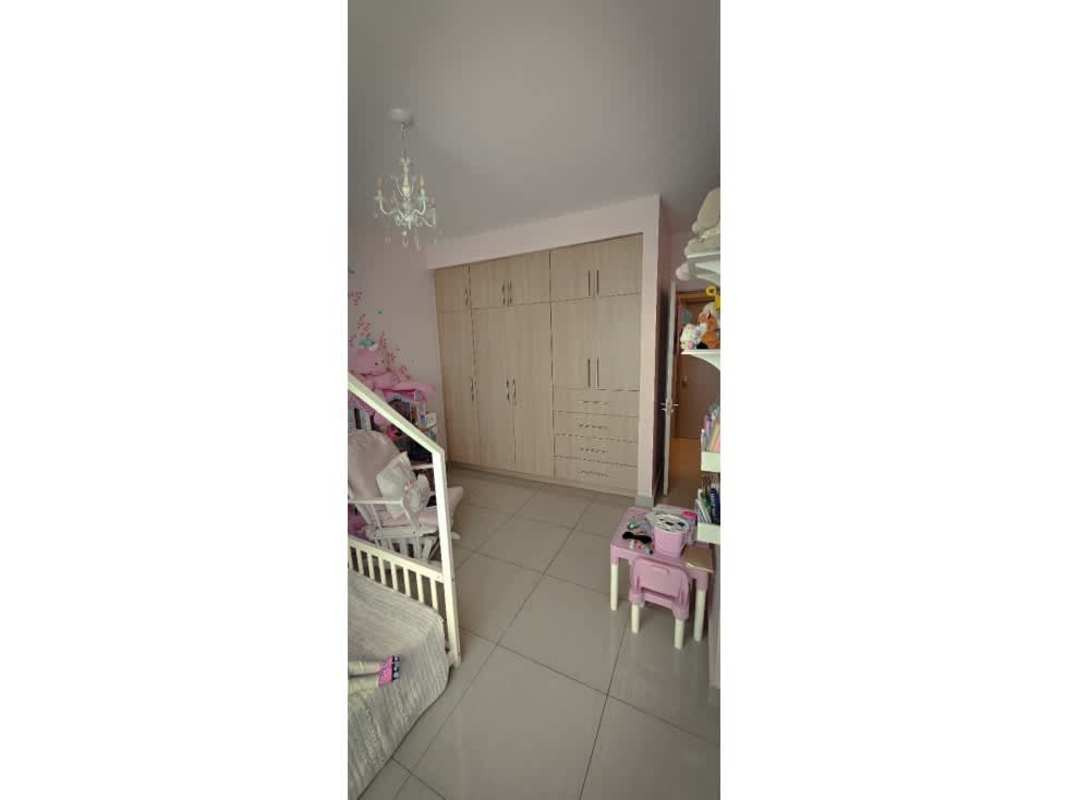 Fully equipped enclosed kitchen with wood cabinets and granite counters in PH South Coast Panama