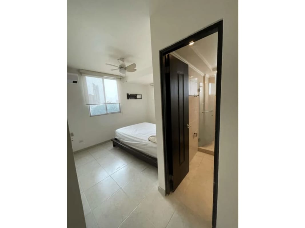 Modern granite kitchen with appliances in PH El Doral Panama