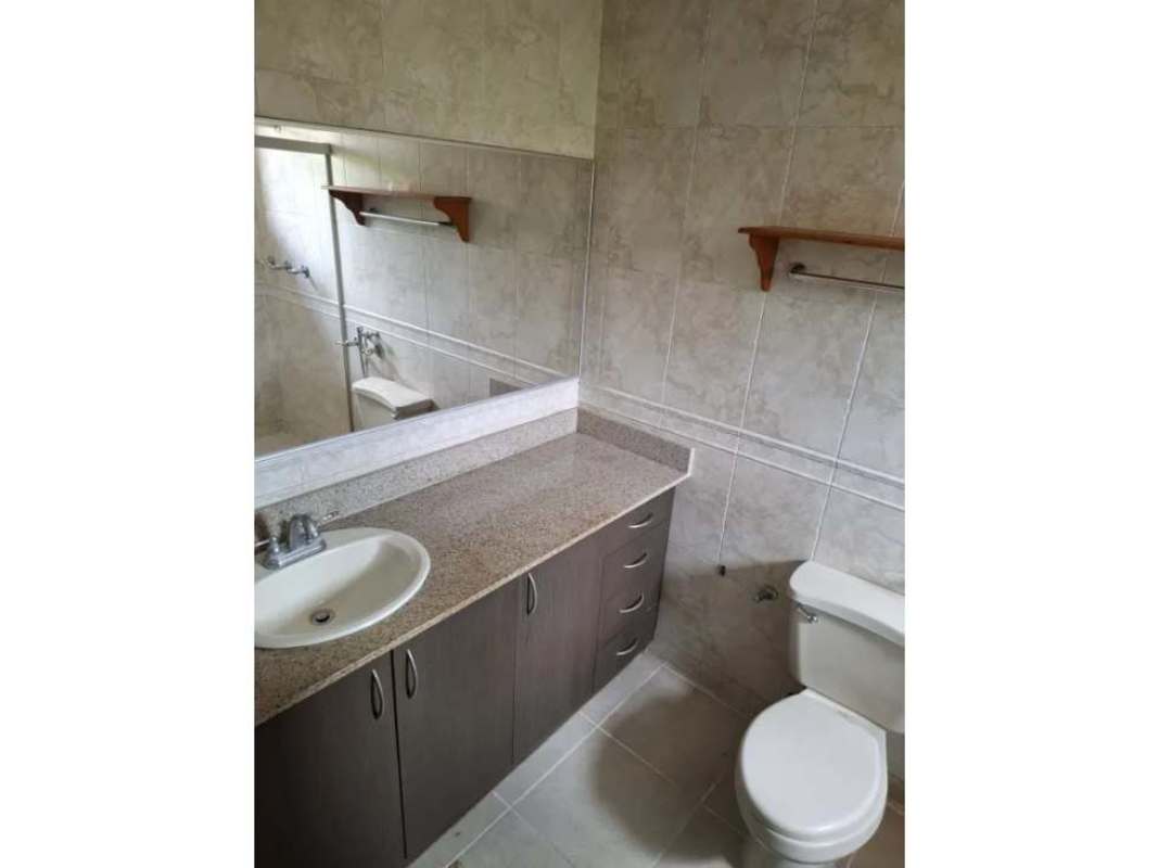 Bathroom granite top vanity, shower, modern tiles, Versalles I gated Panama