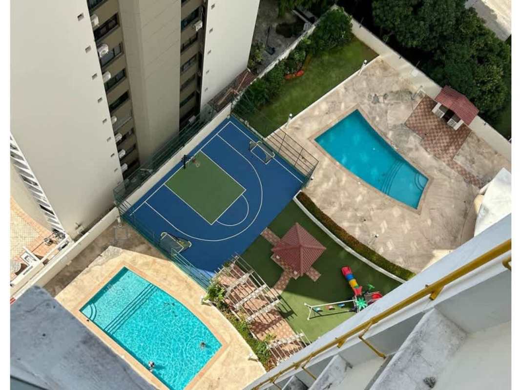 Spacious master bedroom with large window closet laminate flooring PH 7400 Panama City