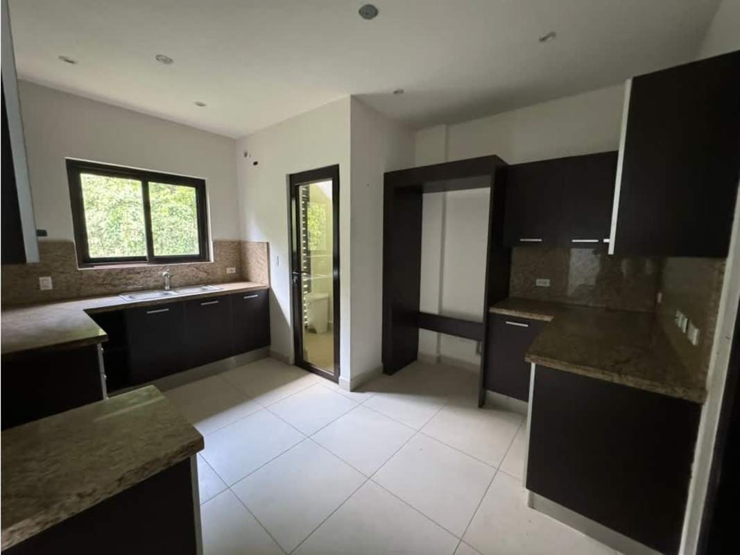 Granite countertop kitchen with window natural light in PH Embassy Village Panama