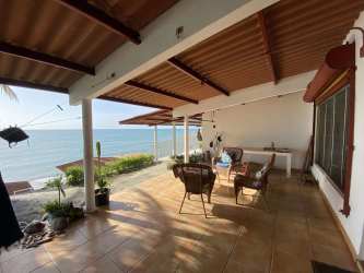 Beachfront Villa with Guest Cottages Ocean View Playa Corona - View 2