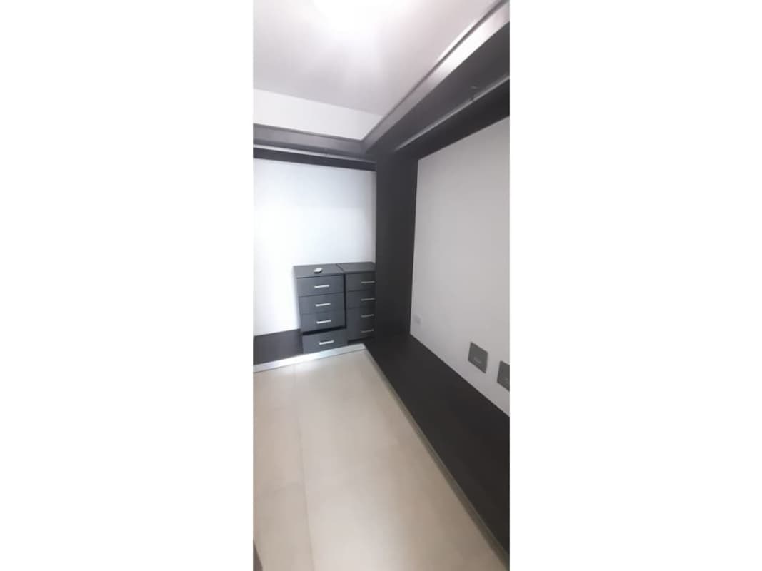 Kitchen with granite counters and cabinetry in PH Country Heights Condado del Rey for rent