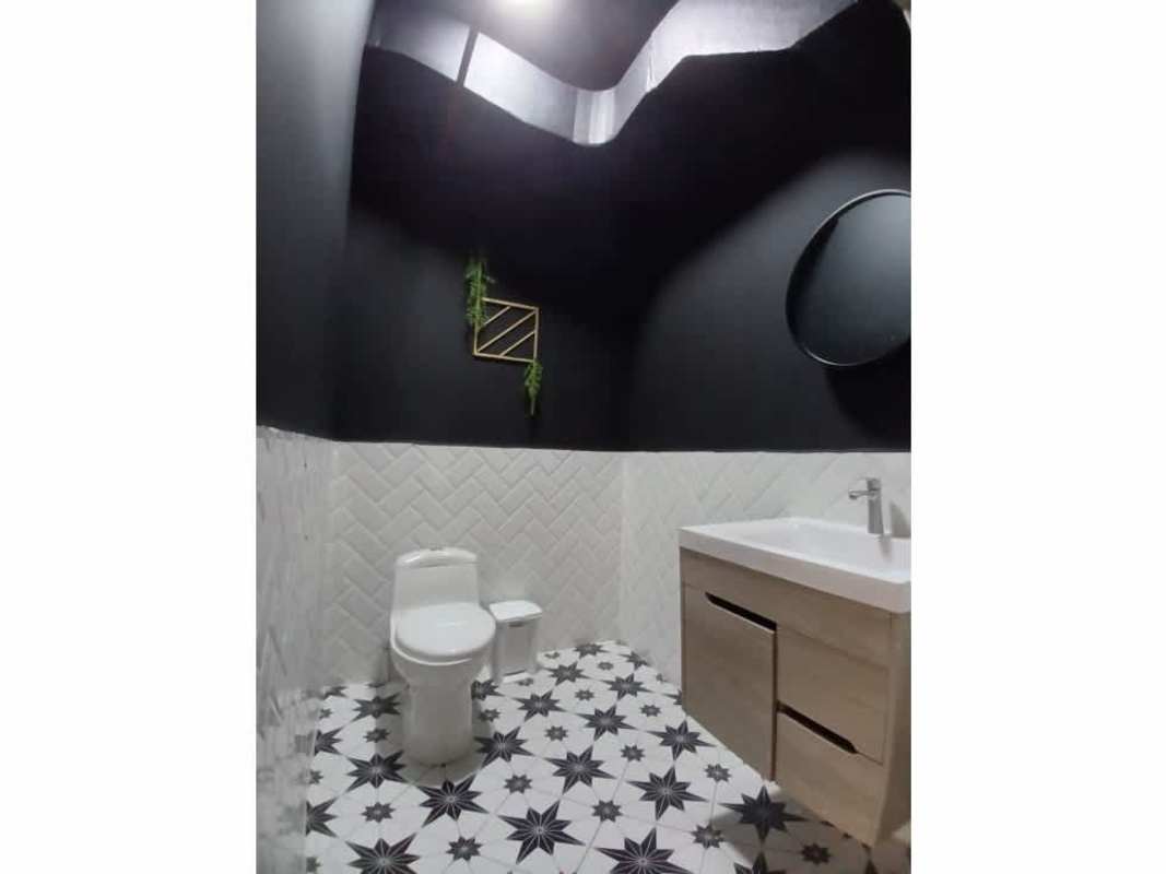 Expansive city skyline view from office tower on Calle 50 Panama City