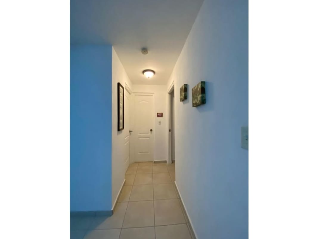 Bright living dining room with balcony access PH Torre Mar del Sur San Francisco Panama