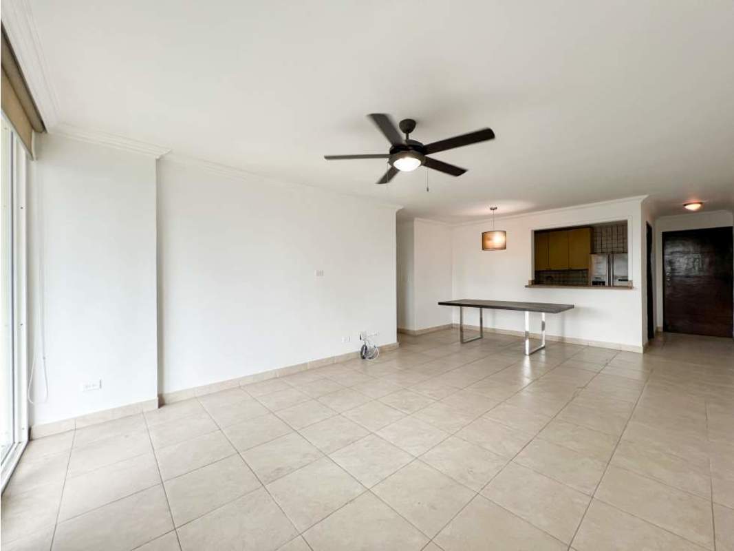 Contemporary kitchen with granite countertops and full appliances PH Sunrise Towers Obarrio Panama