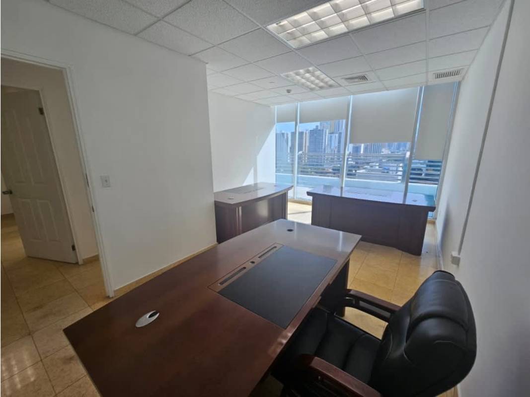 Office for Rent 88m2 Torre Global Bank Calle 50 Panama