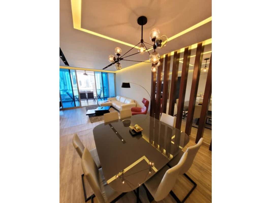 Second bedroom with queen bed and adjustable desk PH Destiny Tower Panama City