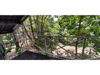 Two floor farmhouse with corner lot surrounded by trees in San Carlos Panama