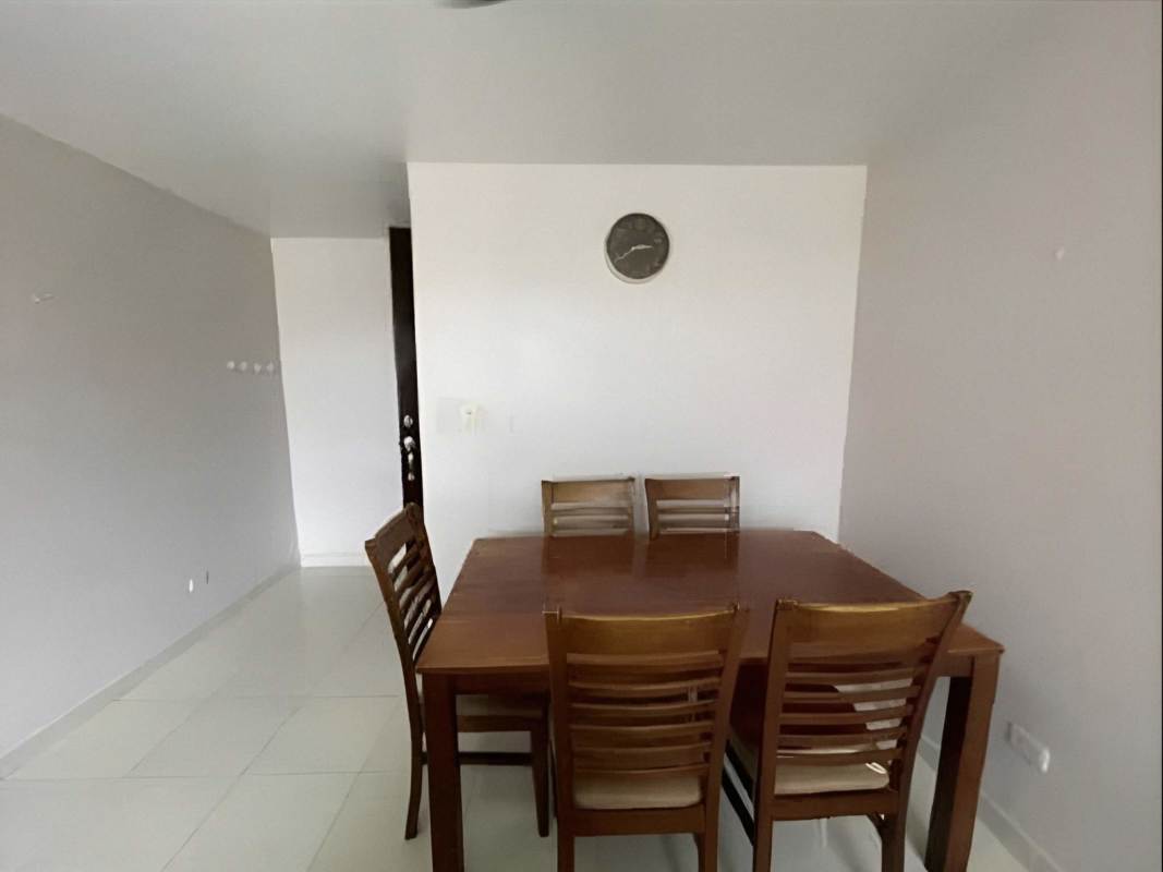 Laundry room with washer dryer hookup, window, and refrigerator PH Villa de las Fuentes Panama City Panama