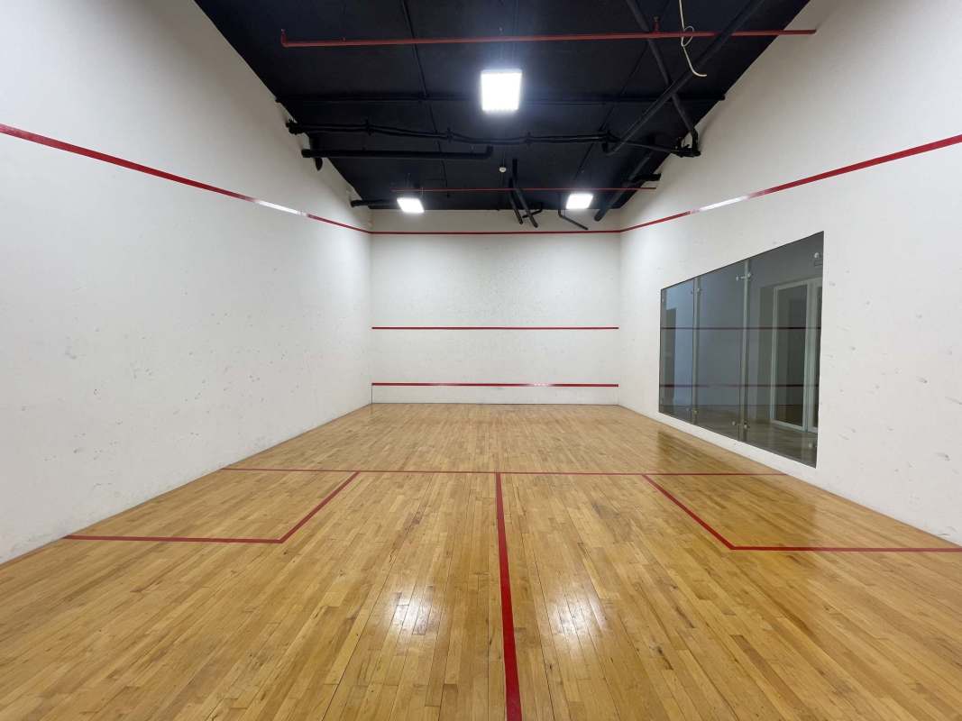 Professional squash court inside PH Asia Costa del Este Panama