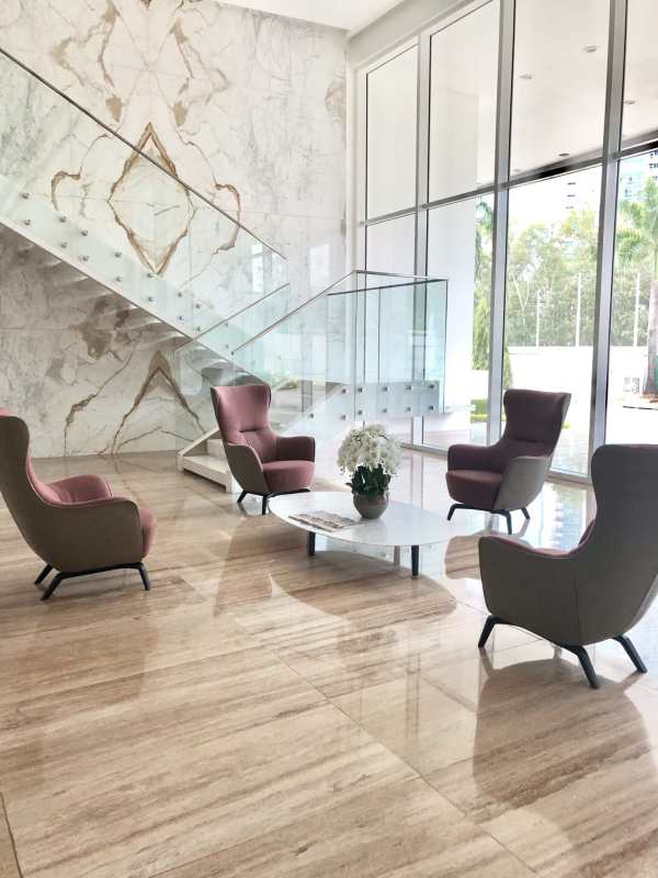 Luxury spa with sauna relaxing lounge inside PH Santa María Costa del Este Panama