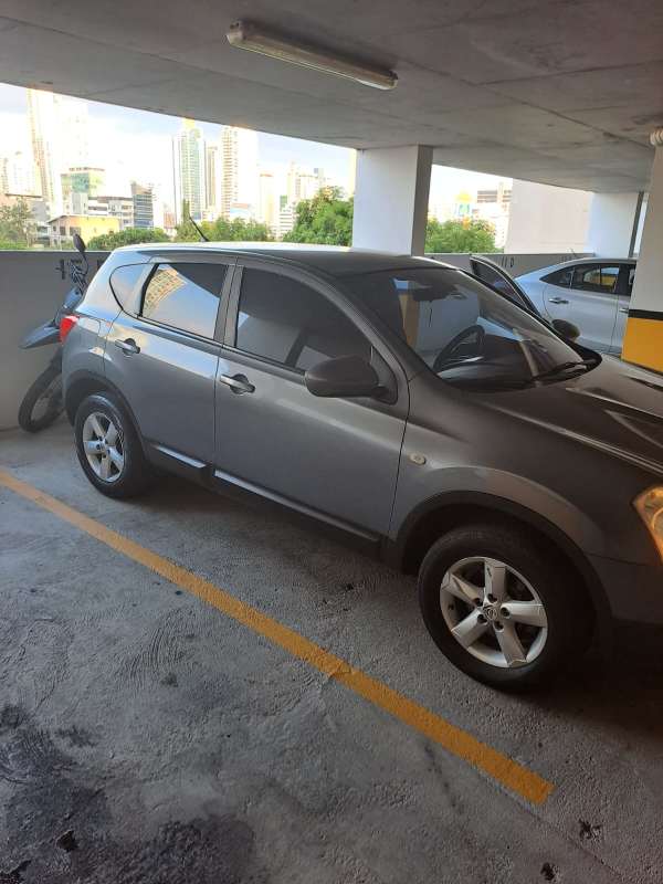 Interior of small commercial space in Panama City with concrete floors and neutral walls