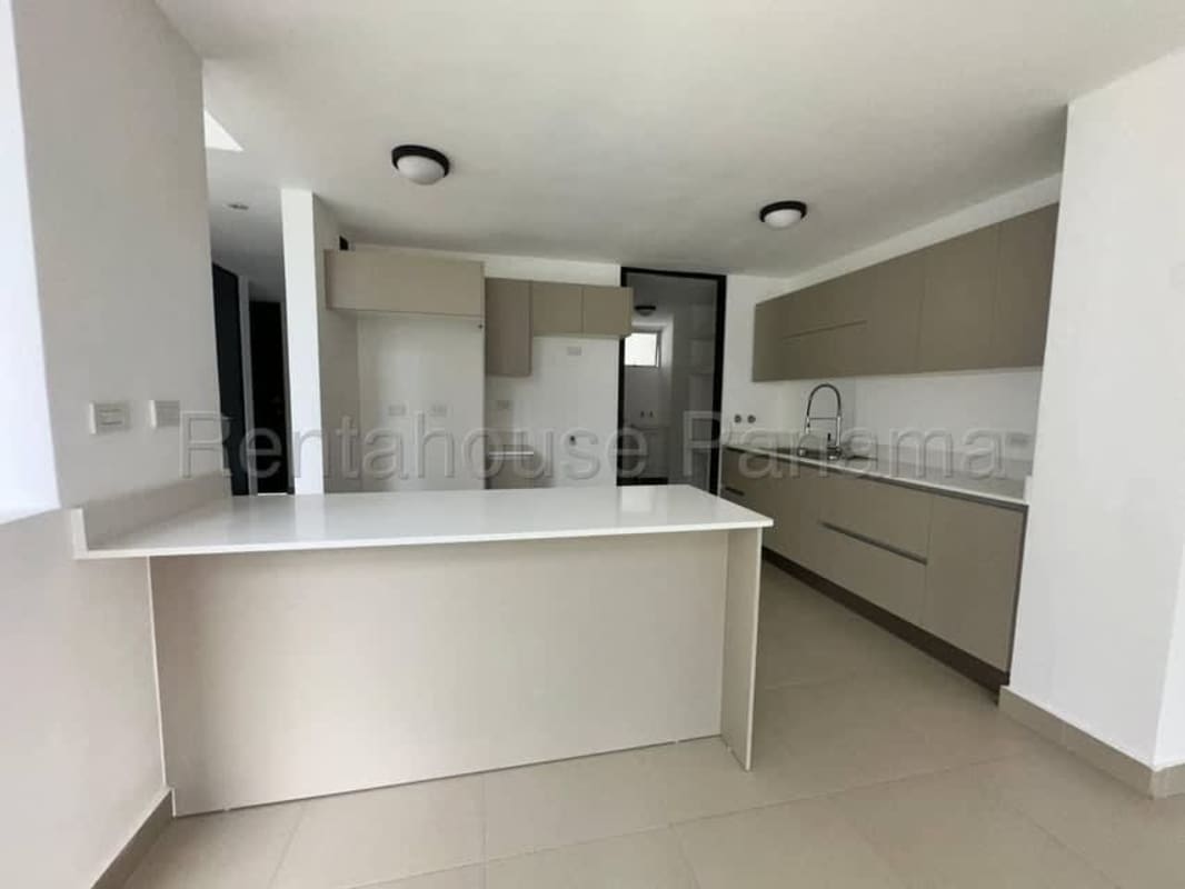 Large outdoor residents swimming pool at Costa Village gated community Panama