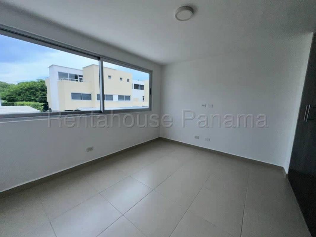 Spacious kitchen zone with tile floors and open plan in Costa Village Panama