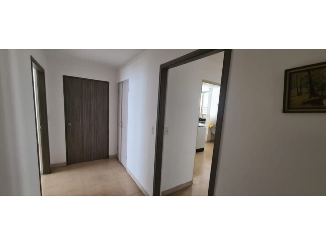 Interior hallway with multiple doors and tile floors PH Biarritz Obarrio Panama City