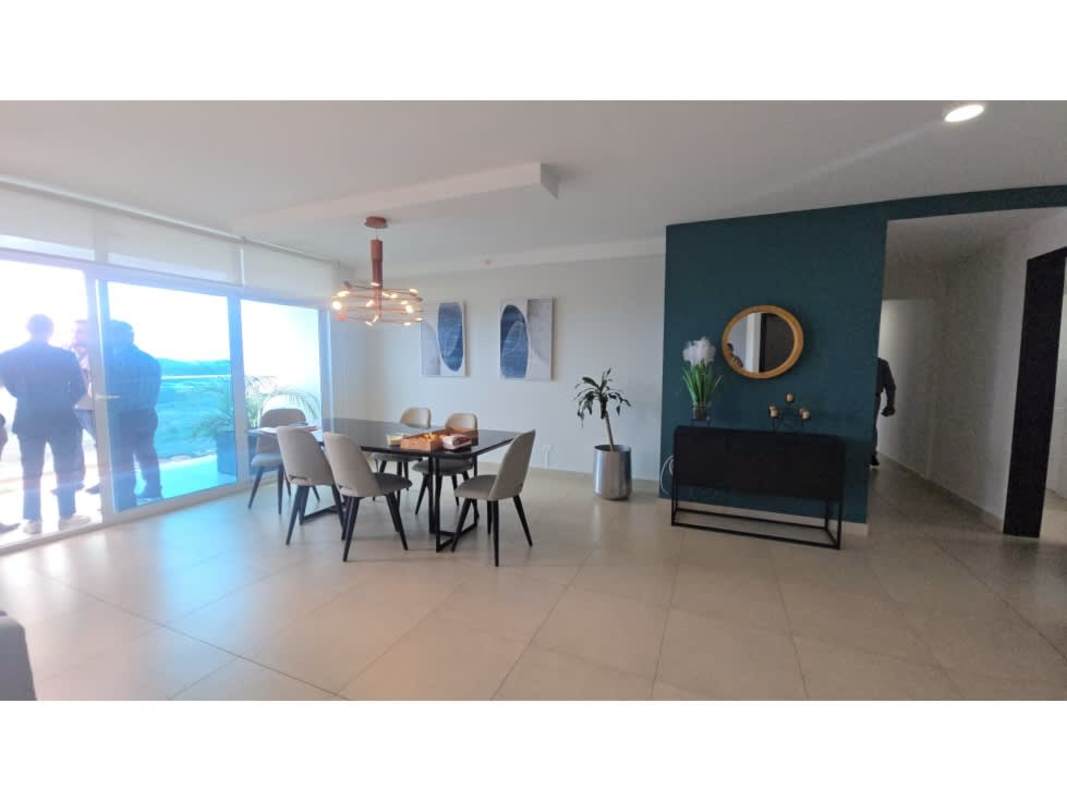 Spacious brand-new kitchen with granite countertops, large window and modern finishes in Condado Country Heights Ancón Panama