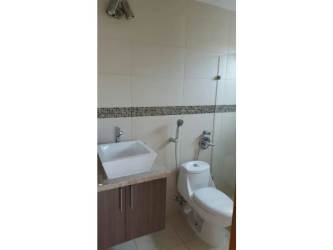 Granite countertop kitchen with stainless appliances furnished villa Nueva Gorgona Panama