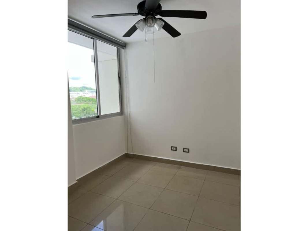 Wooden closet cabinet space in corridor PH Rokas Condado del Rey Panama