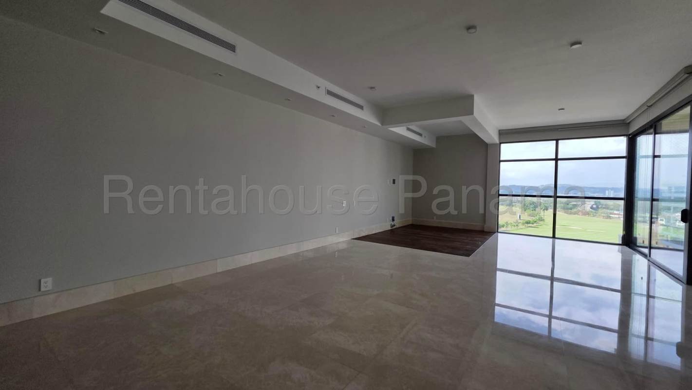 Spacious modern kitchen with marble countertops stainless steel appliances and island PH Santa Maria Panama