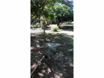 Fenced and gated residential lot with tropical trees near Pacific beach Coronado Panama