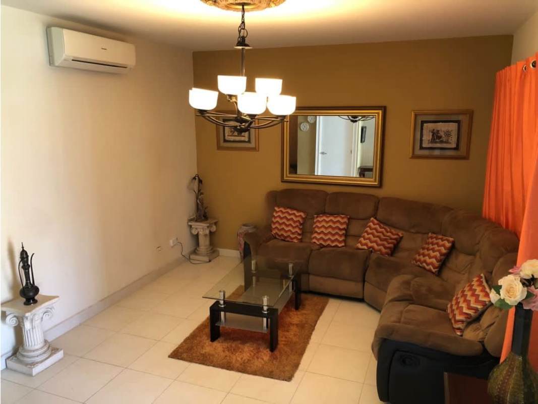 Spacious granite countertop kitchen with natural light in house at Quintas de Versalles Panama