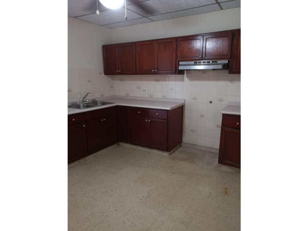 Carport sheltered by brick and metal roof with secure gate commercial home near Tumba Muerto Panama