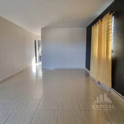 Green space with gazebo, walking paths and benches at Villas del Sol Arraiján