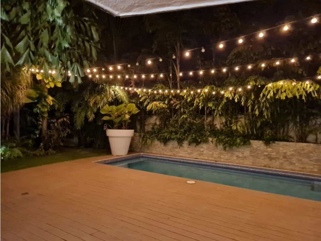 Comfortable family room with garden view PH Costa Esmeralda Costa Sur Panama City