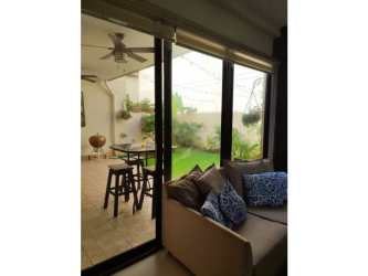 Exterior modern facade with terraces and balconies at River Valley home Panama Pacifico