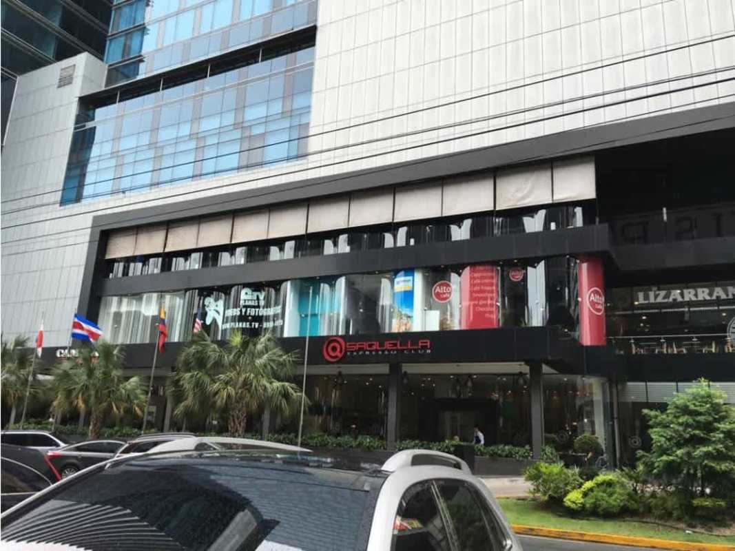 Glass facade commercial offices and hotels at Sortis Business Tower Obarrio Panama