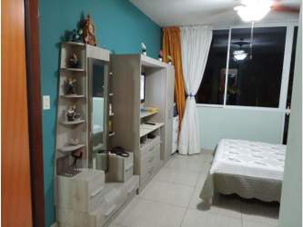 Modern bathroom with walk-in shower ceramic finishes PH Coral Park Playa Blanca Panama