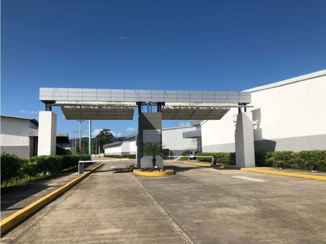 Paved streets inside Tocumen Storage Complex with access for cargo trucks Panama