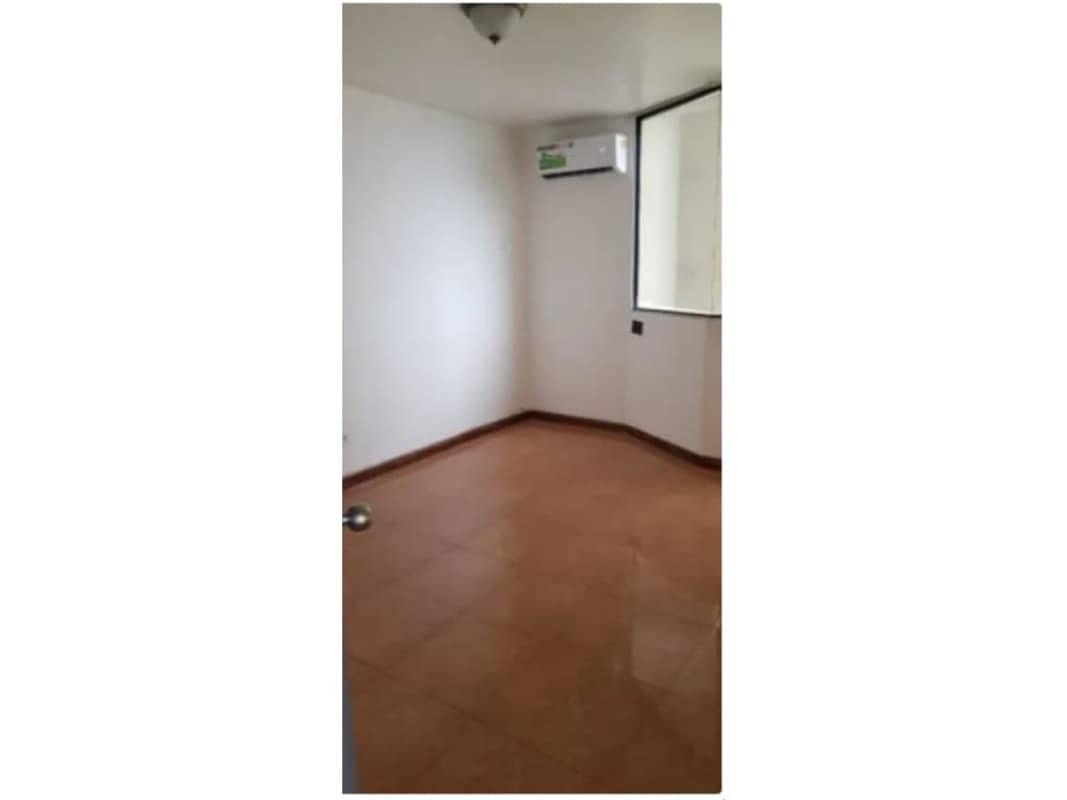 Spacious bedroom with ceramic floor, natural lighting and AC readiness in PH Fountain View Panama City
