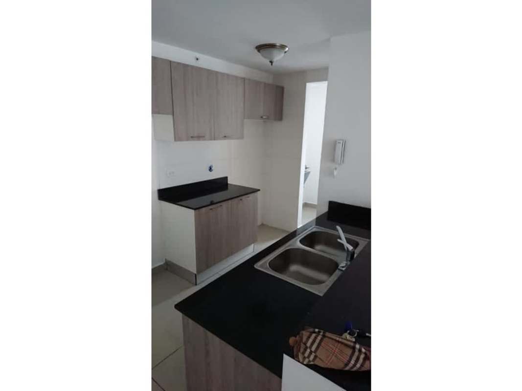 Contemporary kitchen with granite countertops at PH Coral Tower Torre 200 Panama City