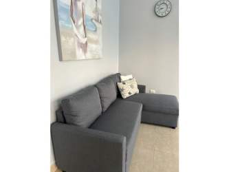 Bedroom equipped with AC and window at beach villa in Ibiza Beach Residences Panama