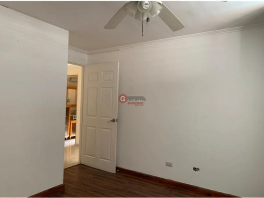 Bright open living dining room with ceramic floors opening to balcony city view PH Monaco Obarrio Panama