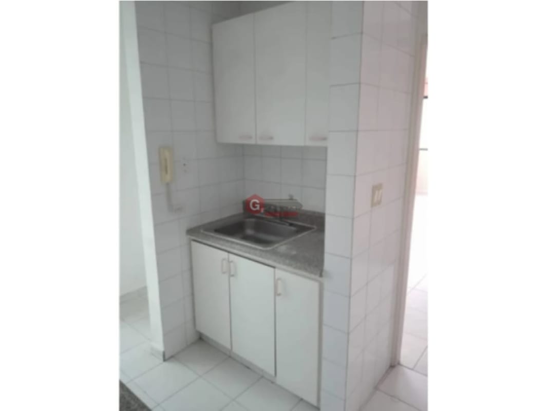 Kitchenette small sink wall cabinets inside PH Royal Center apartment Panama City