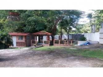 Resort-style swimming pool with outdoor gazebo and lush gardens Punta Barco Coronado Panama